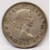 NEW ZEALAND 1965 . SIXPENCE . VARIETY . DIE FILLED WINGS